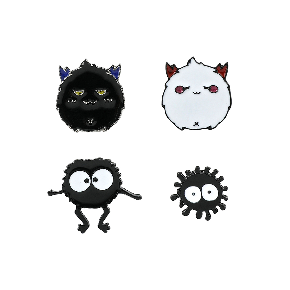 Amine Spirited Away Brooch Kaw - Enamel Pin Set recension och pris