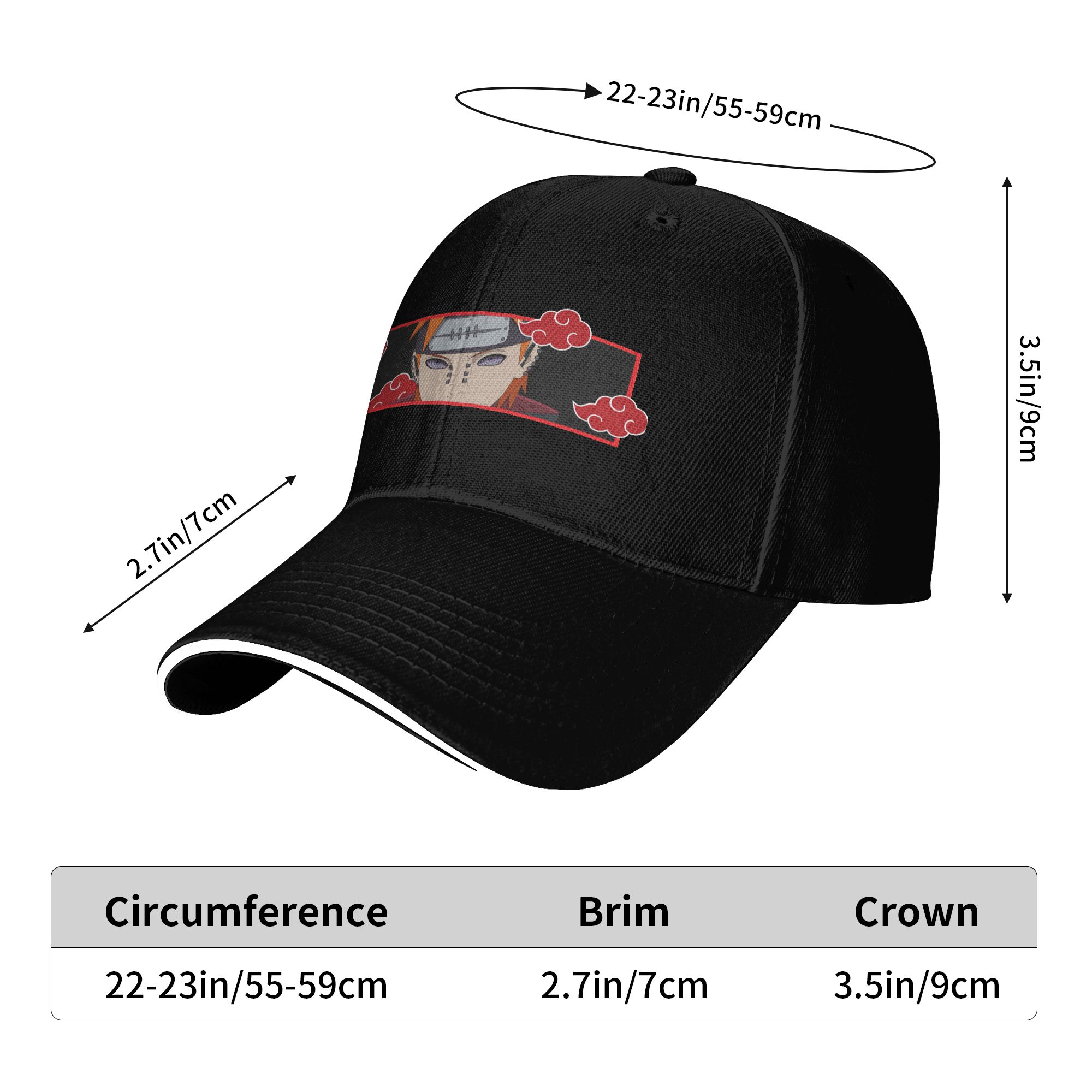 Baseball Cap Pain Nagato Merch - Unique Anime Merchandise recension och pris